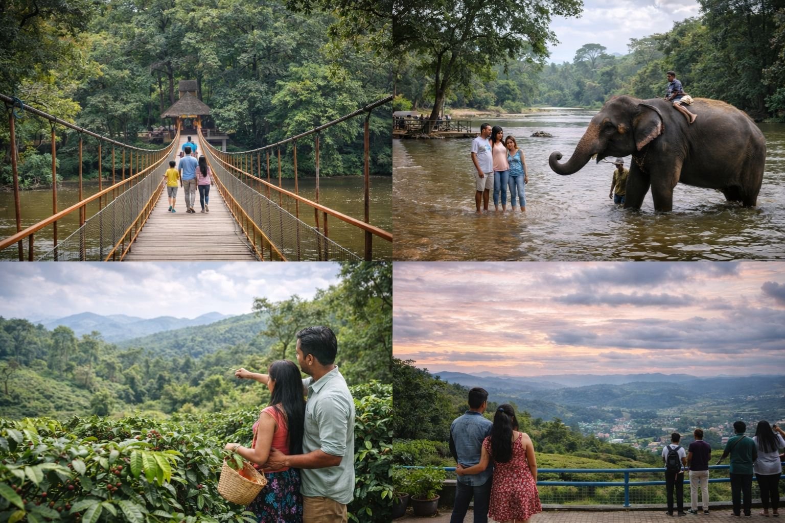 Mysore to Coorg cab - coffee estate route